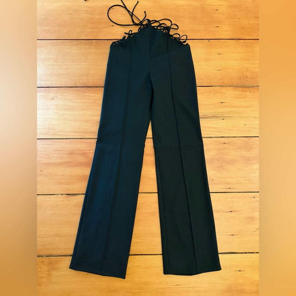 Aleksandre Akhalkatsishvil Black Pants S